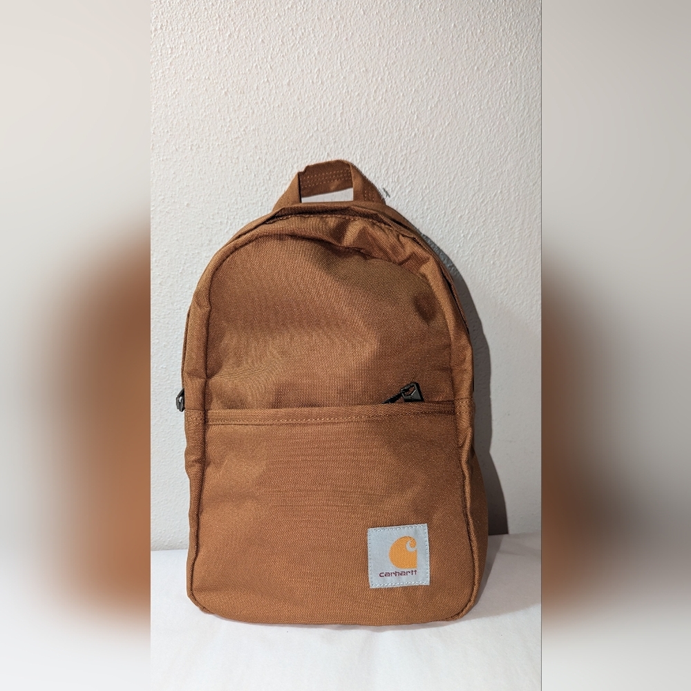 Carhartt Backpack Classic Mini Brown Rain Defender Model No. CB0402 Durable NWT